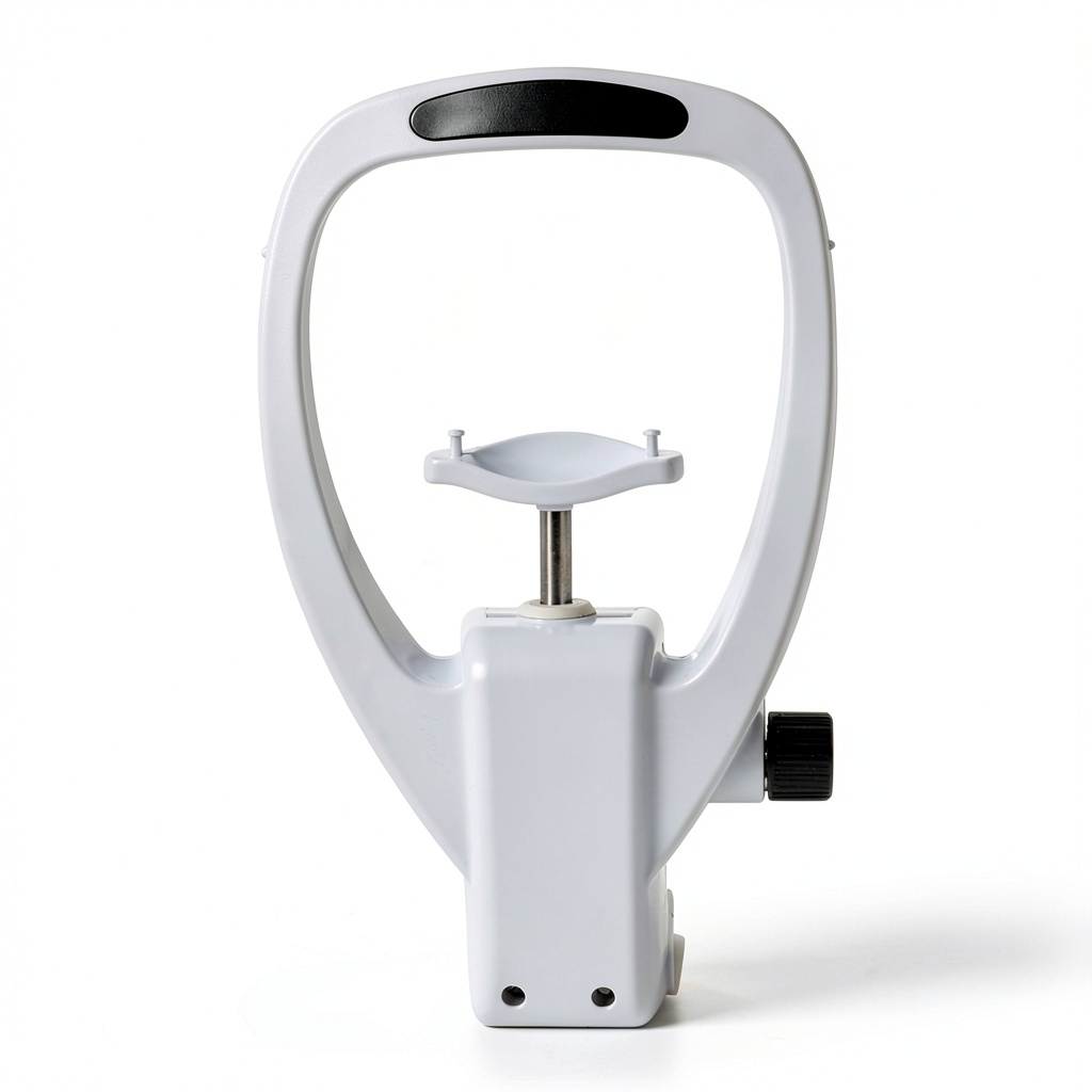 AISITESY refractometer with computerized forehead drag bracket in a lab setting