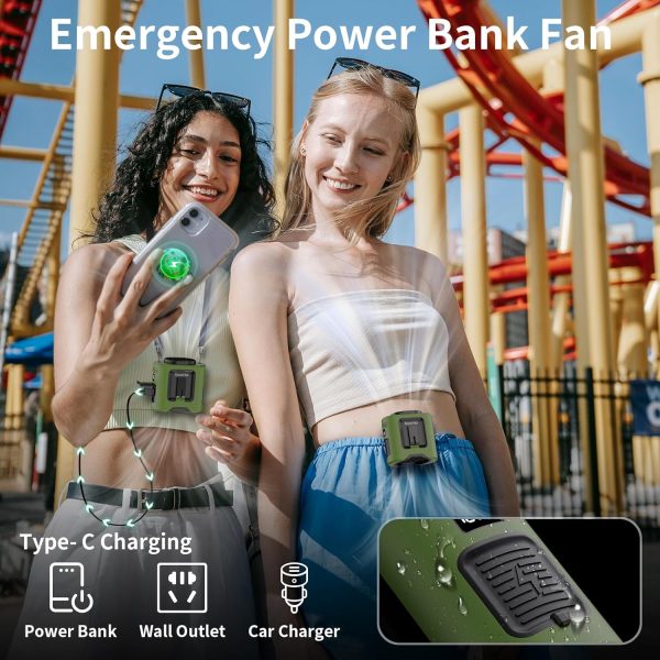 Socool Fan Wearable Cooling Fan 5 in 1 Portable Clip Fan-5