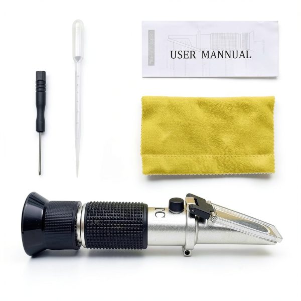 HyVisTek Refractometer Brix Alcohol Baume Homebrewers-4