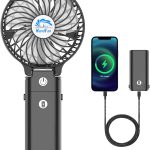 HandFan Portable Rechargeable Handheld Fan 5200mAh Battery-0