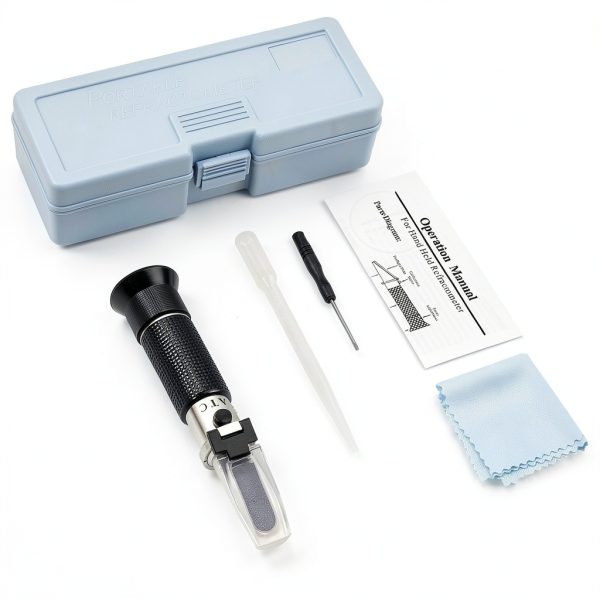 VEGETATEC Milk Refractometer Aluminum Rubber No Battery-1