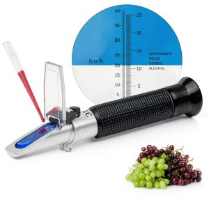 Xindacheng Refractometer Brix Testing Wine Grapes Sugar-0