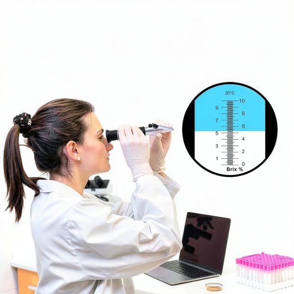 TEKCOPLUS Brix Refractometer Digital ATC Sugar Analysis Tool-1