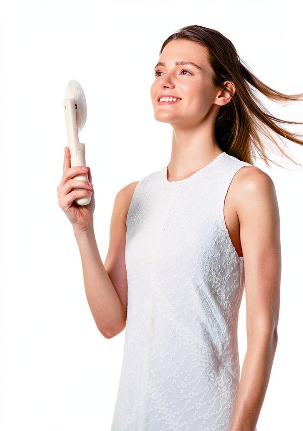 Aecooly Slim Portable Fan Rechargeable 3-Speed Handheld-3