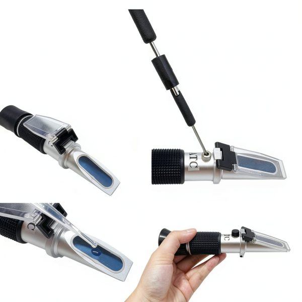 HyVisTek Refractometer Brix Alcohol Baume Homebrewers-8