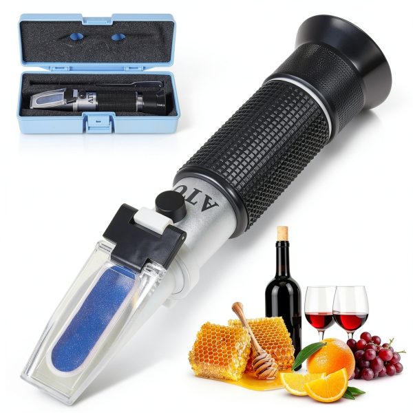 GYE Brix Refractometer ATC Dual Scale Winemaking Beer-0