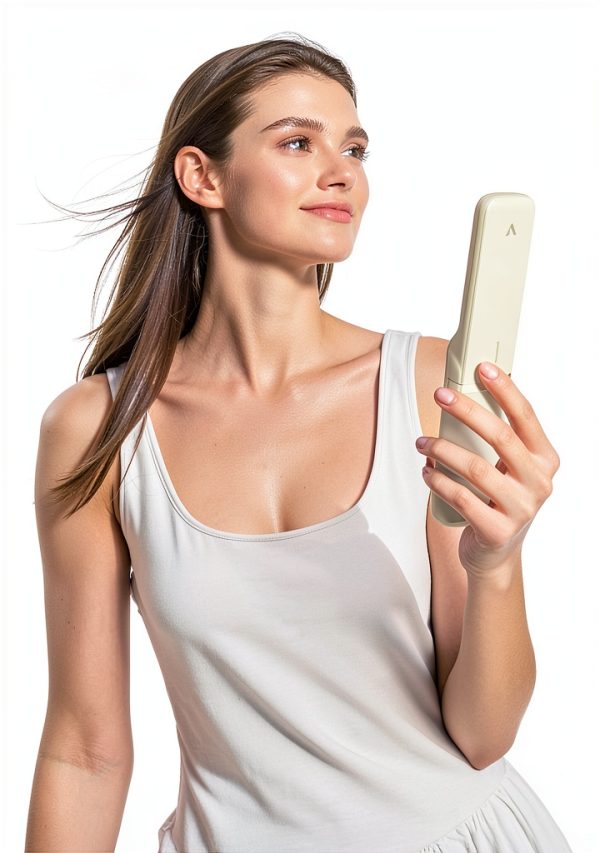 Aecooly Slim Portable Fan Rechargeable 3-Speed Handheld-2