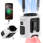 Socool Portable Waist Fan Rechargeable 5 in 1 Wearable-0