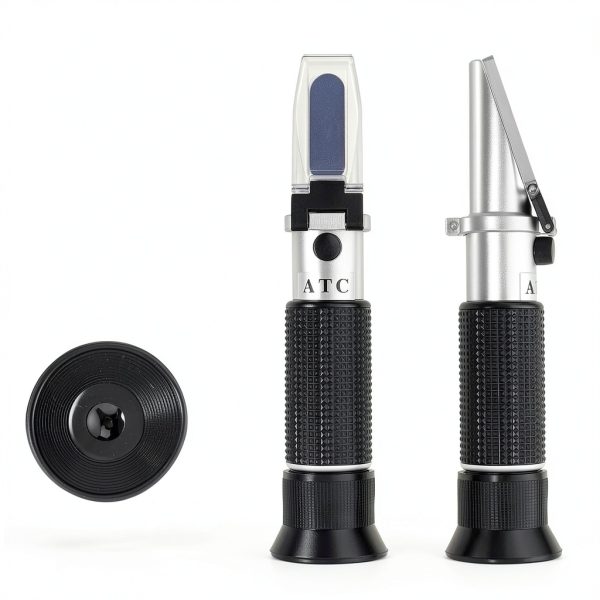 VEGETATEC Milk Refractometer Aluminum Rubber No Battery-3