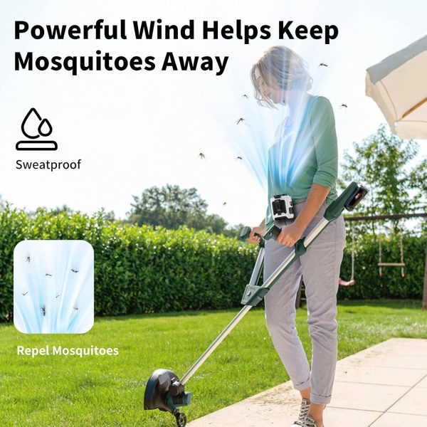 Socool Portable Waist Fan Rechargeable 10000mAh Outdoor-6