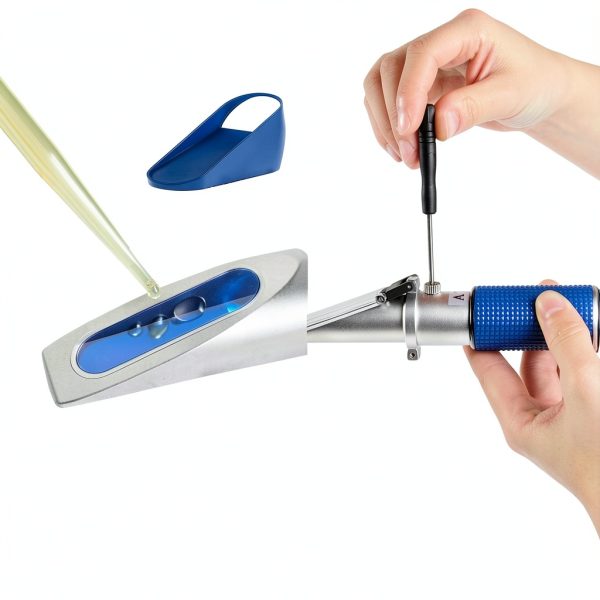 NEEBETEK Brix Refractometer 0-90% Range ATC Durable-4