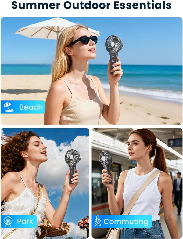 HandFan Portable Rechargeable Handheld Fan 5200mAh Battery-4