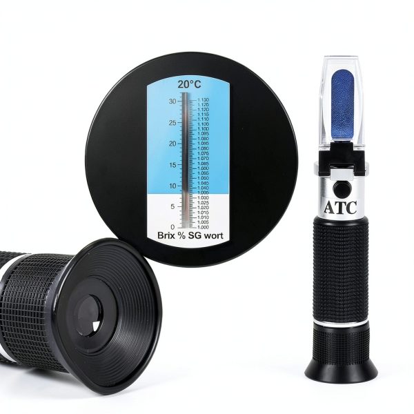 KiyHemo Sugar Refractometer Lab Tool ATC Durable-1