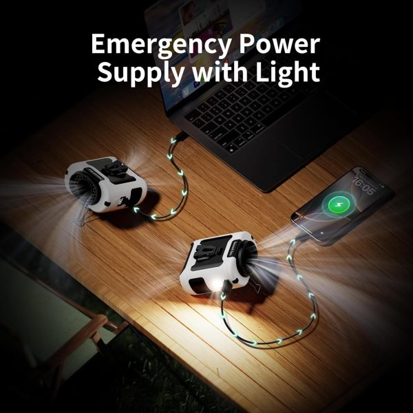 Socool Portable Waist Fan Rechargeable 10000mAh Outdoor-4