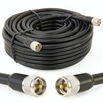 MOOKEERF RG213 Coaxial Cable 75FT Male Male-0