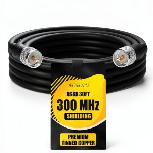 RG8X Coaxial Cable Foboiu Waterproof 30FT CB Radio-0