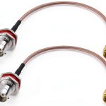 SMA to BNC Cable Superbat Coaxial Connector 6inch-0