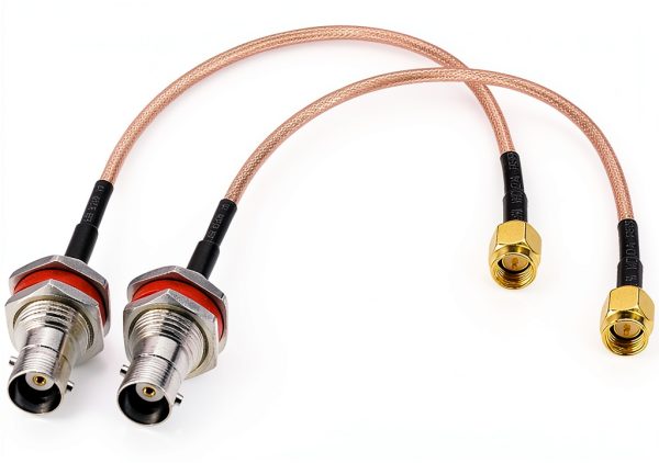 SMA to BNC Cable Superbat Coaxial Connector 6inch-5