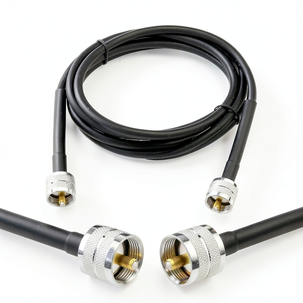 Superbat RF Connector RG8X Coaxial Cable 6ft