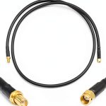 SMA Male to SMA Female Cable GEMEK Low Loss Coax-0