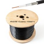 Coaxial Cables RG58 by MOOKEERF Waterproof 50 Ohm-0