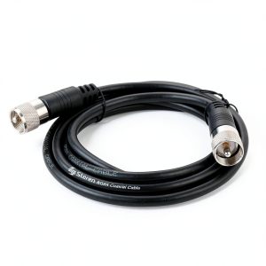 RG8X Coaxial Cable Steren Black 50ft Male-0