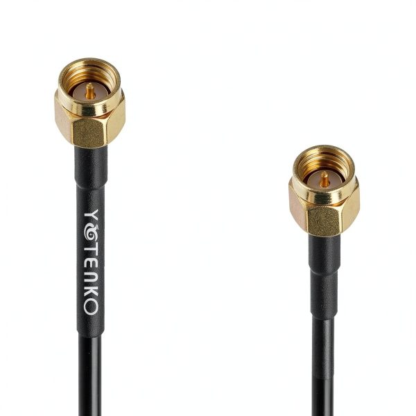 YOTENKO SMA Male to Female Coaxial Cable 32.8FT Shielded Low Loss-2