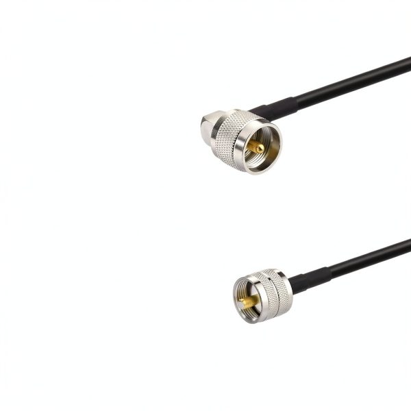 Superbat UHF PL-259 Male to Male Coax Cable 2ft Low Loss Waterproof-1