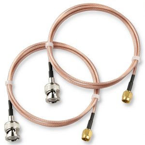 urcianow SMA to BNC Male Coaxial Cable 3.28ft RG316 Pink Weatherproof-0