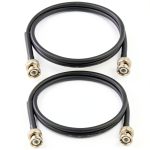 Ullnosoo BNC Coaxial Cable 2ft Male to Male Low Loss Weatherproof-0