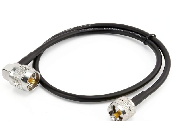 Superbat UHF PL-259 Male to Male Coax Cable 2ft Low Loss Waterproof-6