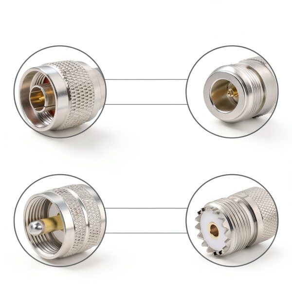 XRDS‑RF RG8X Coaxial Cable 3‑5 ft Male-to-Male N to PL259 Connector-3