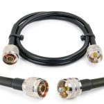 XRDS‑RF RG8X Coaxial Cable 3‑5 ft Male-to-Male N to PL259 Connector-0