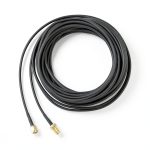 Doimi SMA Coaxial Cable Extension 33ft Braided Lightweight Black-0