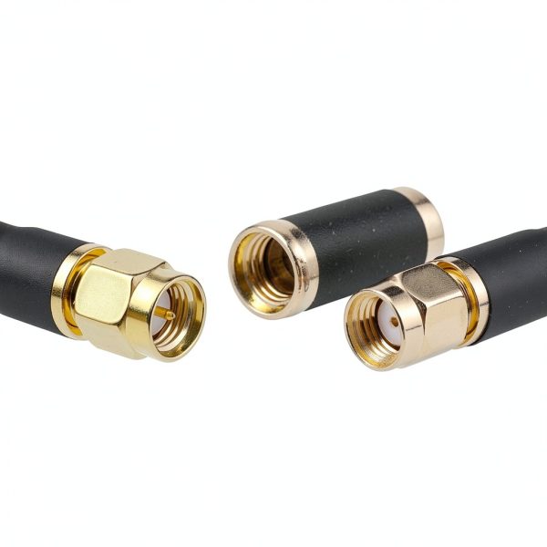 SMA Coaxial Cable MOOKEERF KMR240 SMA Male to Male 6GHz Low Loss 3ft-2