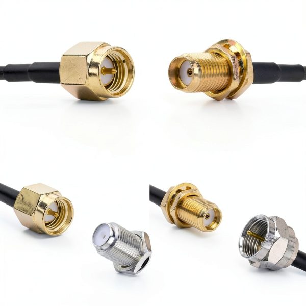 YOTENKO SMA Male to Female Coaxial Cable 32.8FT Shielded Low Loss-3