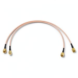BINGFU SMA Male to SMA Male RG316 Coaxial Jumper Cable 12in 2-Pack-0