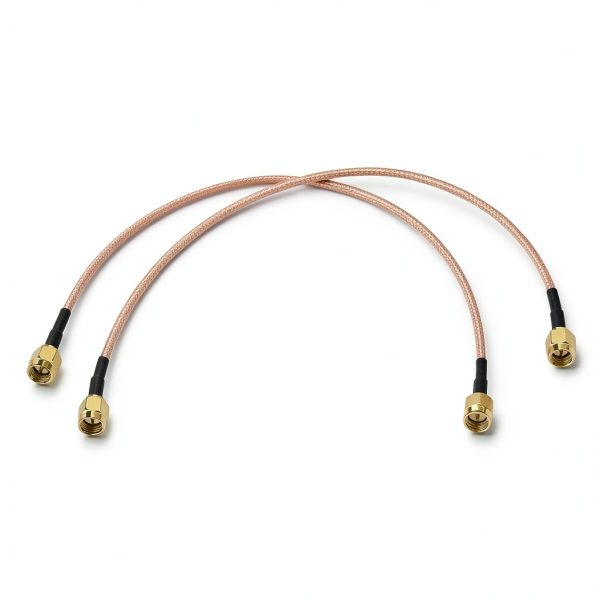 BINGFU SMA Male to SMA Male RG316 Coaxial Jumper Cable 12in 2-Pack-1